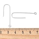 316 Surgical Stainless Steel Earring Hooks&nbsp;STAS-Z124-02A-P-3
