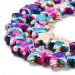 Synthetic Turquoise Beads Strands&nbsp;G-C101-G01-01
