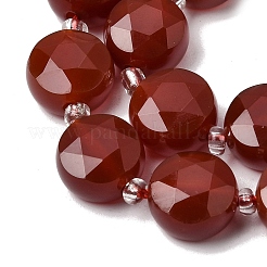Natural Carnelian(Dyed & Heated) Beads Strands&nbsp;G-D105-A08