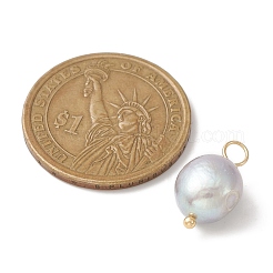 Natural Freshwater Pearl Pendants&nbsp;PALLOY-JF02153-02