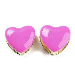 Golden 304 Stainless Steel Enamel Hoop Earrings&nbsp;EJEW-P245-07G