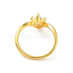 Brass Micro Pave Cubic Zirconia Stackable Open Finger Ring Sets&nbsp;OR8163
