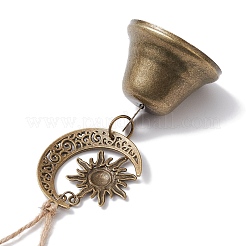 Iron Bell Pendant Decoration&nbsp;HJEW-JM02232