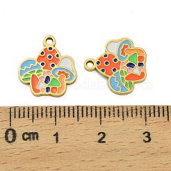 304 Stainless Steel Charms&nbsp;STAS-A118-03A-G