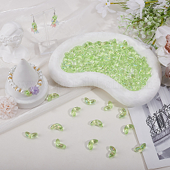 80Pcs Transparent Acrylic Beads&nbsp;TACR-PA0001-17