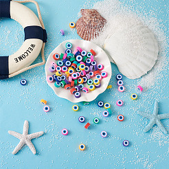 Handmade Polymer Clay Beads&nbsp;CLAY-CD0001-02