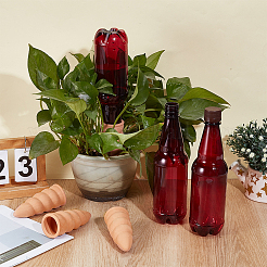6Pcs PET Plastic Bottle with Screw Lid&nbsp;AJEW-NB0009-02B