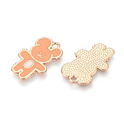 Alloy and Enamel Pendants&nbsp;ENAM-T021-37A-G