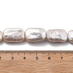 Natural Baroque Keshi Pearl Beads Strands&nbsp;PEAR-P064-01B-08A