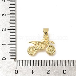 Rack Plating Brass with Cubic Zirconia Pendants&nbsp;KK-Z086-32G