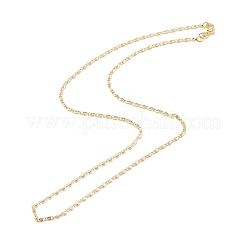 Brass Lumachina Chains Necklace for Women&nbsp;NJEW-P265-34G