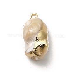 Natural Trochus Shell Pendants&nbsp;BSHE-E025-04LG