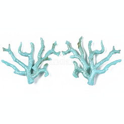 Acrylic Big Pendants&nbsp;OACR-N131-010B-B04