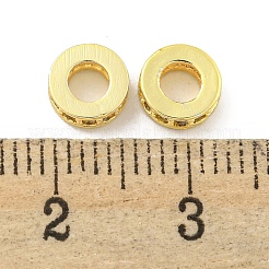 Brass Cubic Zirconia Spacer Beads&nbsp;KK-L215-008A-G01