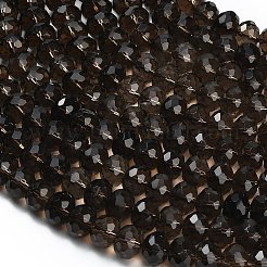 Natural Smoky Quartz Beads Strands&nbsp;G-C280-A15-02