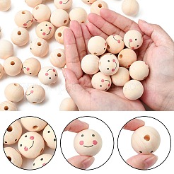 Natural Wood Beads&nbsp;WOOD-T019-13A
