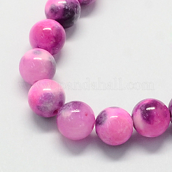 Natural Dyed Persian Jade Gemstone Bead Strands&nbsp;G-R271-10mm-XP21