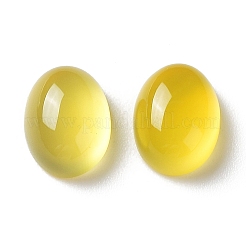 Natural Yellow Agate Cabochons&nbsp;G-A029-01-11