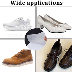 Rectangle Plastic Anti-slip Stickers for Shoe Soles&nbsp;AJEW-CY0002-57