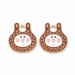 Alloy Enamel Pendants&nbsp;ENAM-N054-67D-NR