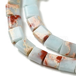 Synthetic Aqua Terra Jasper Beads Strands&nbsp;G-F762-A13-01