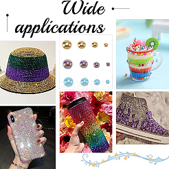 Resin Cabochons&nbsp;FIND-WH20004-49C