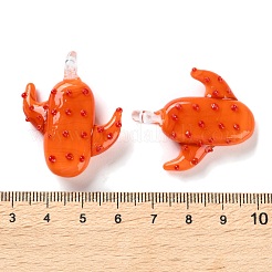 Handmade Lampwork Pendants&nbsp;LAMP-S068-01F
