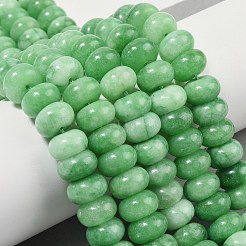 Dyed Natural White Jade Beads Strands&nbsp;G-G107-A18-01