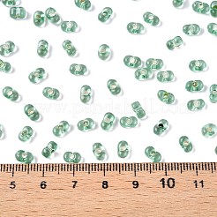 Baking Paint Transparent Glass Seed Beads&nbsp;SEED-N006-05J