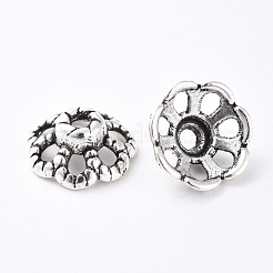Tibetan Style Alloy Bead Caps&nbsp;LF0761Y