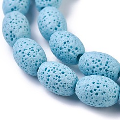 Natural Lava Rock Beads Strands&nbsp;G-F643-B-M