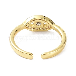 Evil Eye Real 18K Gold Plated Cuff Rings for Women Gift&nbsp;LS-ZIRC-C021-08G