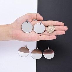 Tarnish Resistant 304 Stainless Steel Pendants&nbsp;STAS-I140-16S