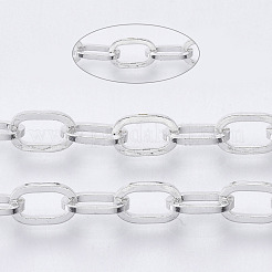 304 Stainless Steel Paperclip Chains&nbsp;CHS-N001-12S