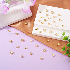42Pcs 7 Styles Brass Beads&nbsp;KK-TA0001-95