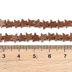 Synthetic Goldstone Beads Strands&nbsp;GG-CBA199E-C01-02