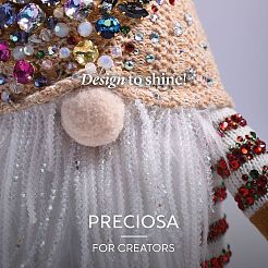 プレシオサ® マキシマ クリスタル ファンシーストーン  チェコクリスタル  435 36 132 クッションスクエア  アルミニウム層  00030 265 ヴィトレイルライト  10x10mm&nbsp;Y-PRC-FC10-00030-265