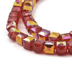 Baking Paint Glass Beads Strands&nbsp;DGLA-D001-05J