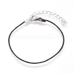 Chinese Waxed Cotton Cord Bracelets&nbsp;BJEW-JB04133-M