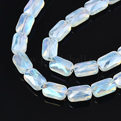 Electroplate Glass Beads Strands&nbsp;EGLA-N002-25-E03