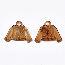 透明なアクリルパーツ  服  ミックスカラー  23x27.5x3.5mm  穴：3mm  約450個/500g&nbsp;TACR-S133-080