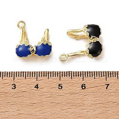 合金エナメルチャーム  下着チャーム  ゴールドカラー  ミックスカラー  20x16x6mm  穴：1.8mm&nbsp;FIND-C089-01A