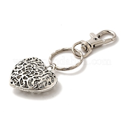 Valentines Day Gifts Tibetan Style Heart Keychain&nbsp;KEYC-JKC0009-25