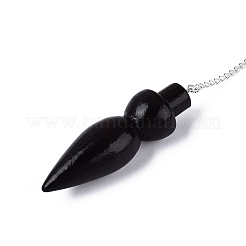 Walnut Wood Bullet Shape Dowsing Pendulums&nbsp;AJEW-Q005-01