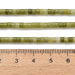 天然台湾ヒスイのビーズ連売り  ディスク  ヒシビーズ  3x2.5mm  穴：0.6mm  約148個/連  15.31''（38.9センチメートル）&nbsp;G-P608-A07-01