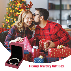 3Pcs 3 Styles PU Leather Jewelry Storage Boxes Sets with Velvet Inside&nbsp;CON-DC0001-05