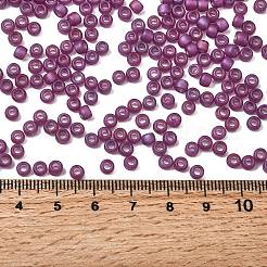 トーホー 6/0ラウンドビーズ  日本製シードビーズ  （625f）ラズベリーマット光沢  4mm  穴：1.5mm  約840個/50g&nbsp;SEED-XTR06-0625F