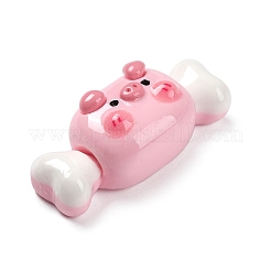 Opaque Resin Cute Pig Imitation Food Decoden Cabochons&nbsp;CRES-M016-01H