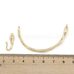Brass Toggle Clasps&nbsp;KK-U020-08G
