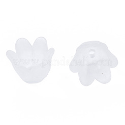 Transparent Acrylic Bead Caps&nbsp;FACR-N005-002A